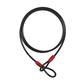 ABUS 10/200 Cobra 3/8 in. x 6 ft. Black Flexible Security Loop Steel Cable