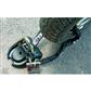 ABUS 8KS110 5/16 in. x 43 in. High-Security Hardened Steel Chain with Black Fabric Casing