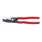 Knipex 95 11 200 SBA 8 in. Copper and Aluminum Twin Cutting Edge Cable Shears