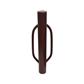 DuraDrive 24 in. x 2-3/4 in. Brown Metal Tee Post Driver