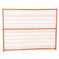DuraDrive 6 ft. x 8 ft. DuraFence Orange Metal Temporary Fence (Fence Only)