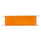 Wasip F6051401/F6055701 Orange Double Fold Aluminum Pole Stretcher with Nylon Support Bed