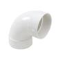 Royal Pipe 4 in. PVC 90-Degree Short Turn Elbow, Hub x Hub