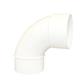 Royal Pipe 6 in. PVC 90-Degree Long Turn Elbow, Spigot x Hub