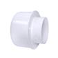 Royal Pipe 6 in. x 4 in. PVC Concentric Reducer Bushing, Spigot x Hub