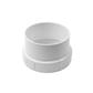 Royal Pipe 4 in. White PVC Female Pipe Thread Fitting Cleanout Spigot