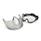 Pyramex GG504TSHIELD CAPSTONE SHIELD Clear H2X Anti-Fog Lens Goggles with Impact Protection Face Shield