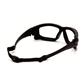 Pyramex I-Force Dual Pane Safety Glasses with Clear Anti-Fog Lens