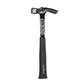 Estwing EB-15SM 15 oz. x 15-1/2 in. Milled Checkered Face ULTRA SERIES BLACK Lightweight Forged Steel Framing Hammer with Ultra Grip