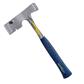 Estwing E3-S 2.63 lbs. x 12-1/2 in. Milled Checkered Face BLUE SHOCK REDUCTION GRIP Solid Steel Shingler Hatchet Hammer with Cutting Blade