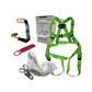 DuraDrive 50 ft. Lifeline CSA Standard 3-Point Full Body Harness and Lanyard Roofer Kit