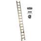 LOUISVILLE AE3228 28 ft. Aluminium Multi-Section Extension Ladder with 250 lb. Load Capacity Type I Duty Rating