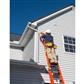 LOUISVILLE FE3228 28 ft. Fibreglass Multi-Section Extension Ladder with 300 lb. Load Capacity Type IA Duty Rating