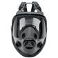 North 54001 Medium/Large Dual Cartridge Elastomeric Full Facepiece Mask Respirator (Respirator-Only)