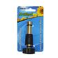 Toolway 180019 4 in. Solid Brass Twist Garden Hose Nozzle