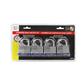 Toolway Tough Guard 732078 50 mm Key Alike Laminated Padlock Set (4-Piece) 