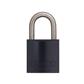 ABUS 72IB/40-KA 1-1/2 in. Body x 1 in. Shackle Black Aluminium Keyed Alike Padlock