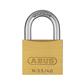 ABUS 55/40-KA-5401 1-1/2 in. Body x 7/8 in. Shackle Solid Brass Keyed Alike Padlock