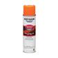 Rust-Oleum 264697 17 oz. M1400 Fluorescent Orange Water-Based Upside-Down Construction Marking Spray Paint