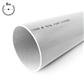 Royal Pipe 6 in. x 10 ft. CSA Standard White PVC Solvent Weld Sewer Solid Pipe