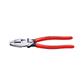 Knipex 09 11 240 SBA 9-1/2 in. High-Leverage Non-Slip Plastic Handle Linemans Pliers