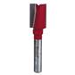 Freud 04-130 1/2 in. x 3/4 in. x 1/4 in. Shank Double Flute Wood Cutting Straight Router Bit