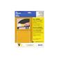 SIA 55418 Blue Line 9 in. x 11 in. Assorted Medium, Fine, Very Fine-Grit Sandpaper (5-Sheet)