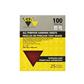 SIA 57467 9 in. x 11 in. 100-Grit Medium Sandpaper Sheet (25-Sheet)