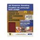 SIA 57498 Blue Line 9 in. x 11 in. Assorted 60, 100, 150, 220-Grit Aluminum Oxide Sandpaper (25-Sheet)