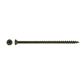 DuraDrive #10 x 4 in. Low Root Brown Zinc Coated Flat Head Square Drive Decking Screws (1,000-Pack)