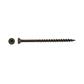 DuraDrive #8 x 3 in. Low Root Brown Zinc Coated Flat Head Square Drive Cedar Decking Screws (1,500-Pack)