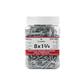 H Paulin #8 x 1-3/4 in. Zinc Coated Flat Head Square Drive Particle Board Screws (500-Jug)