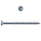 H Paulin #8 x 2-1/2 in. Zinc Coated Flat Head Square Drive Particle Board Screws (250-Jug)