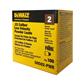 DEWALT 50502-PWR Brown 0.22-Caliber Short Single Low Velocity Power Load Shots (100-Pack)