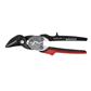 BESSEY D29ASSL-2 10-1/4 in. Offset Left/Shape/Straight Cut Compound Leverage Continuous Cutting Snips 