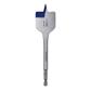 IRWIN 88824 Speedbor 1-1/2 in. x 6 in. Standard Length Blue Groove Point Spade Bit