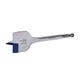 IRWIN 88824 Speedbor 1-1/2 in. x 6 in. Standard Length Blue Groove Point Spade Bit