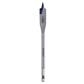 IRWIN 88808 Speedbor 1/2 in. x 6 in. Standard Length Blue Groove Point Spade Bit