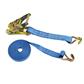 Ben-Mor RSWH1-12 1 in. x 12 ft. Blue Tie-Down Ratchet Strap with Wire Hook 1,100 lbs. Working Load