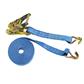 Ben-Mor RSWH1-16 1 in. x 16 ft. Blue Tie-Down Ratchet Strap with Wire Hook 1,100 lbs. Working Load