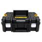 DEWALT DWST17807 TSTAK II 66 lb. Load 1-Compartment Flat Top Stackable Tote with 2 Handles