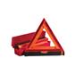 Wasip 610300 17 in. Safety Orange Reflective Roadside Triangle Traffic Flare Set (3-Pack)
