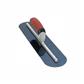 MARSHALLTOWN 12239 24 in. x 5 in. Curved Blue Steel Fully Round Finishing Trowel