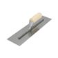 MARSHALLTOWN 13296 14 in. x 4 in. Economy Wood Handle Polised Steel QLT Spot Welded Finishing Trowel