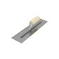 MARSHALLTOWN 13300 16 in. x 4 in. Economy Wood Handle Polised Steel QLT Spot Welded Finishing Trowel