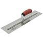 MARSHALLTOWN 13273 20 in. x 4 in. Curved Handle Carbon Steel Finishing Trowel