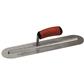 MARSHALLTOWN 13523 16 in. x 4 in. Curved Handle Carbon Steel Fully Round Finishing Trowel