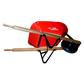 ERIE E-1035 6 cu. ft. Steel Tray Wheelbarrow with Pneumatic Tire
