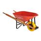 ERIE E-1038 6 cu. ft. Steel Tray Wheelbarrow with Flat-Free Tire