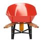 ERIE E-1038 6 cu. ft. Steel Tray Wheelbarrow with Flat-Free Tire